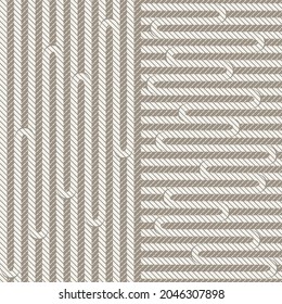 Seamless pattern with grey stripes. Modern geometric texture pattern.