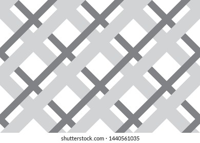 Seamless pattern. Grey Stripes on white background. Striped diagonal pattern for printing on fabric, paper, wrapping, scrapbooking, websites Background with slanted lines Vector illustration