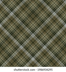 Seamless pattern in grey-green colors for plaid, fabric, textile, clothes, tablecloth and other things. Vector image. 2
