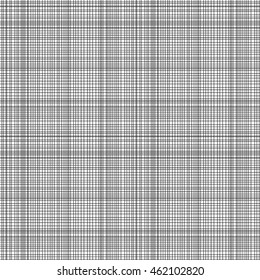 Seamless pattern with a grid, line art,a cloth