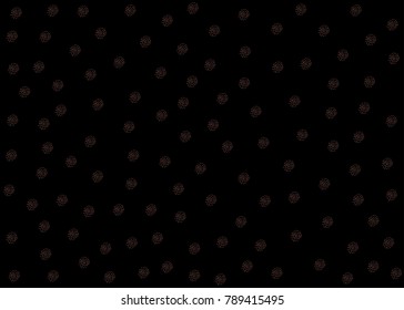 Seamless pattern with grouped dots. Great for wrapping, textiles, fabric, swatches, backdrops, templates, etc. Vector Illustration
