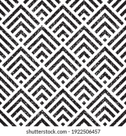 Seamless pattern with grunge black segments