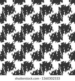 Seamless pattern with grunge brush strokes. Hand drawn messy texture. Background, textile, backdrop, wrapper, fabric.