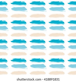 Seamless pattern of grunge brush strokes.