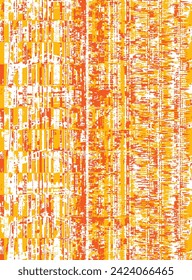 Seamless pattern with grunge Brushed Ink Textured Stain Stripes Pattern textile dyed linen checkered concept art runner rug design for scarf, carpet, curtain, curtain, pillow . home textile digital