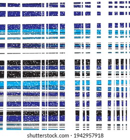 Seamless pattern with grunge colored bands