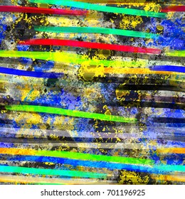 Seamless pattern. Grunge colored pattern with stains and brush strokes. Abstract vector background for web page, banners, fabric, home decor, wrapping