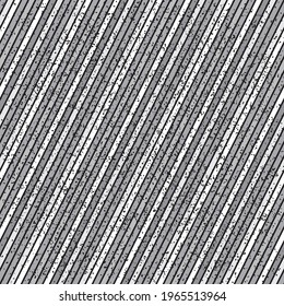 Seamless pattern with grunge gray stripes