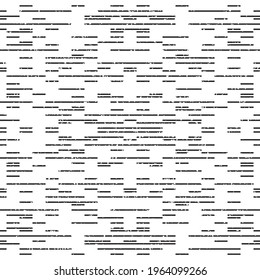Seamless pattern with grunge horizontal black segments.eps