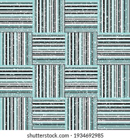Seamless pattern with grunge horizontal and vertical colored segments