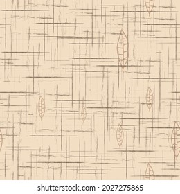 seamless pattern with grunge line and shapes