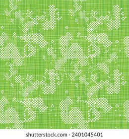 seamless pattern with grunge line and shapes