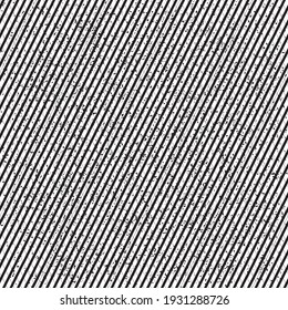 Seamless pattern with grunge oblique black segments