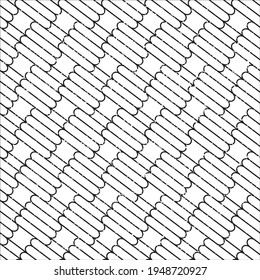 Seamless pattern with grunge oblique black bands