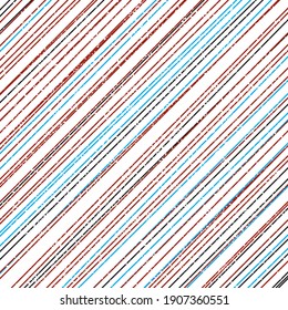 Seamless pattern with grunge oblique colored segments
