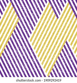 Seamless pattern with grunge oblique colored segments