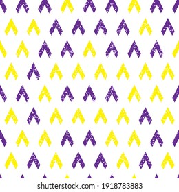 Seamless pattern with grunge oblique colored segments