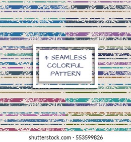 Seamless pattern with grunge stripes. Vintage lines design. Background for your design.