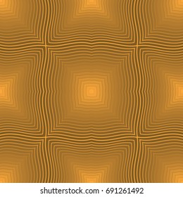 Seamless pattern. Guilloche. Fine abstract pattern. Brown, khaki, orange.