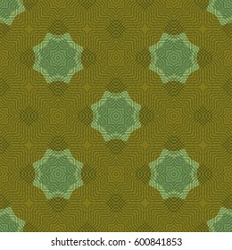 Seamless Pattern. Guilloche net. Openwork lines.