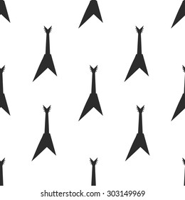 seamless pattern with guitar