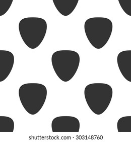 seamless pattern with guitar picks