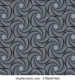 Seamless pattern. Guometry ornament. Thin lines.