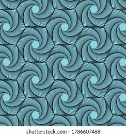Seamless pattern. Guometry ornament. Thin lines.