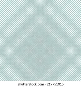 Seamless pattern. Halftone texture. Diagonal pastel grid with volume effect