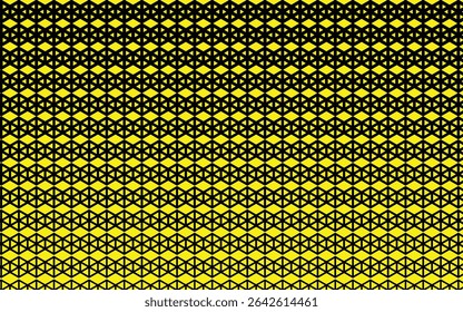Seamless Pattern Halftone yellow color background.