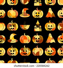 Seamless pattern for Halloween 