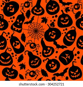 Seamless pattern of halloween.