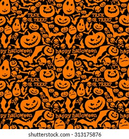 seamless pattern for Halloween