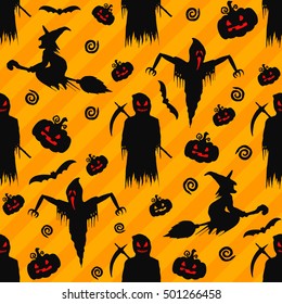 Seamless pattern for Halloween