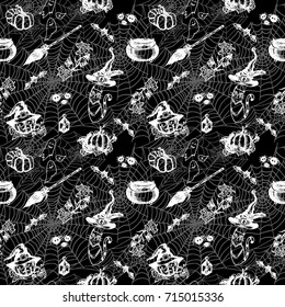 Seamless pattern for Halloween