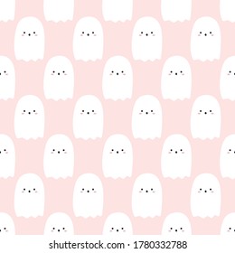 seamless pattern, Halloween art surface design for fabric scarf and decor