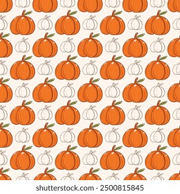 Patrón inconsútil para la decoración de Halloween, impresión de la tela, textiles, Fondo de pantalla, impresión de papel. Hermoso diseño de patrón con dibujo a mano.