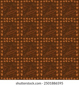 Seamless pattern for Halloween decoration, fabric print, textiles, wallpaper, paper print. Beautiful pattern design with hand drawing in colourful vector file.