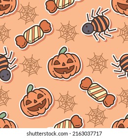 Patrón de eventos de Halloween sin inconvenientes