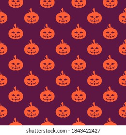 Seamless pattern of halloween ,seamless pattern Pumpkin ,eps10