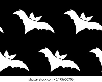 Seamless pattern with halloween pumpkins spider web zombie bat. Can be used for scrapbook digital paper, textile print, page fill. Vector illustration