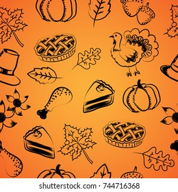 Seamless pattern and hand