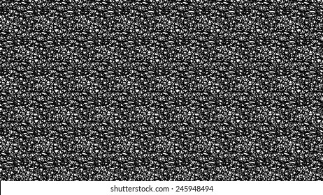 Seamless pattern of hand drawing. Vector