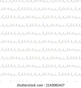 Seamless pattern with hand drawn angled lines on beige background. Scribble, scrawl writing imitation. For gift and wrapping paper, surface design and wallpaper