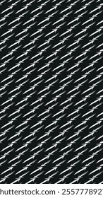 Seamless pattern with hand drawn arrows