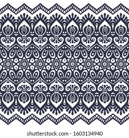 Seamless pattern. Hand drawn background. Islam, Arabic