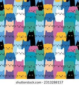 Seamless pattern with hand drawn. Background for textile, wrapping paper, fashions, illustrations.