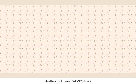 Seamless pattern with hand drawn. Background for textile, wrapping paper cute fashionable design illustration 