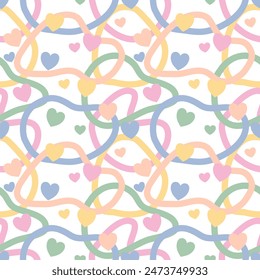 seamless pattern with hand drawn. Background for textile, wrapping paper, fashion, illustration