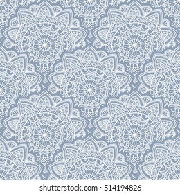 Seamless pattern.  Hand drawn background. Islam, Arabic, Indian, ottoman motifs. Endless pattern can be used for ceramic tile, wallpaper, wrapping paper, invitation card, textile, web page background